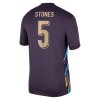 Camiseta de fútbol Inglaterra Stones 5 Segunda Equipación Euro 2024 - Hombre